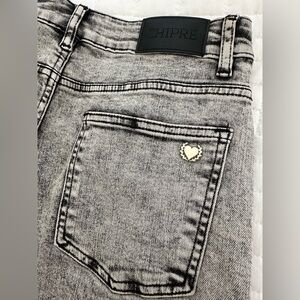 CHIPRE DENIM Gray Acid Wash High Waist slim ankle Jeans size 29